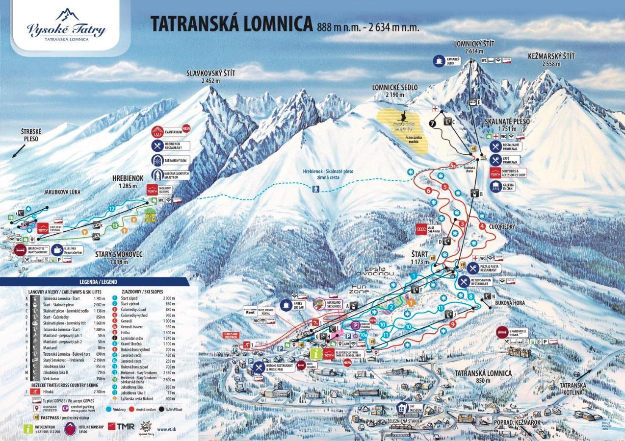 Apartman Tatry Tatranská Lomnica Exteriér fotografie
